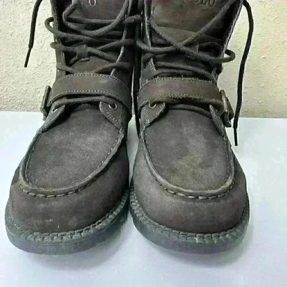 Polo Ralph Lauren Ranger Bear boys 6 womens sz 8  Boots Brown main image 10